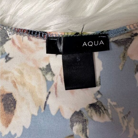 Aqua - Floral Wrap Dress - Picture 8 of 9